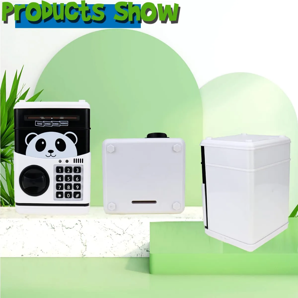 Kids Electronic Password Safe Mini ATM Piggy Bank Toy for 3-14 Year Old Boys and Girls