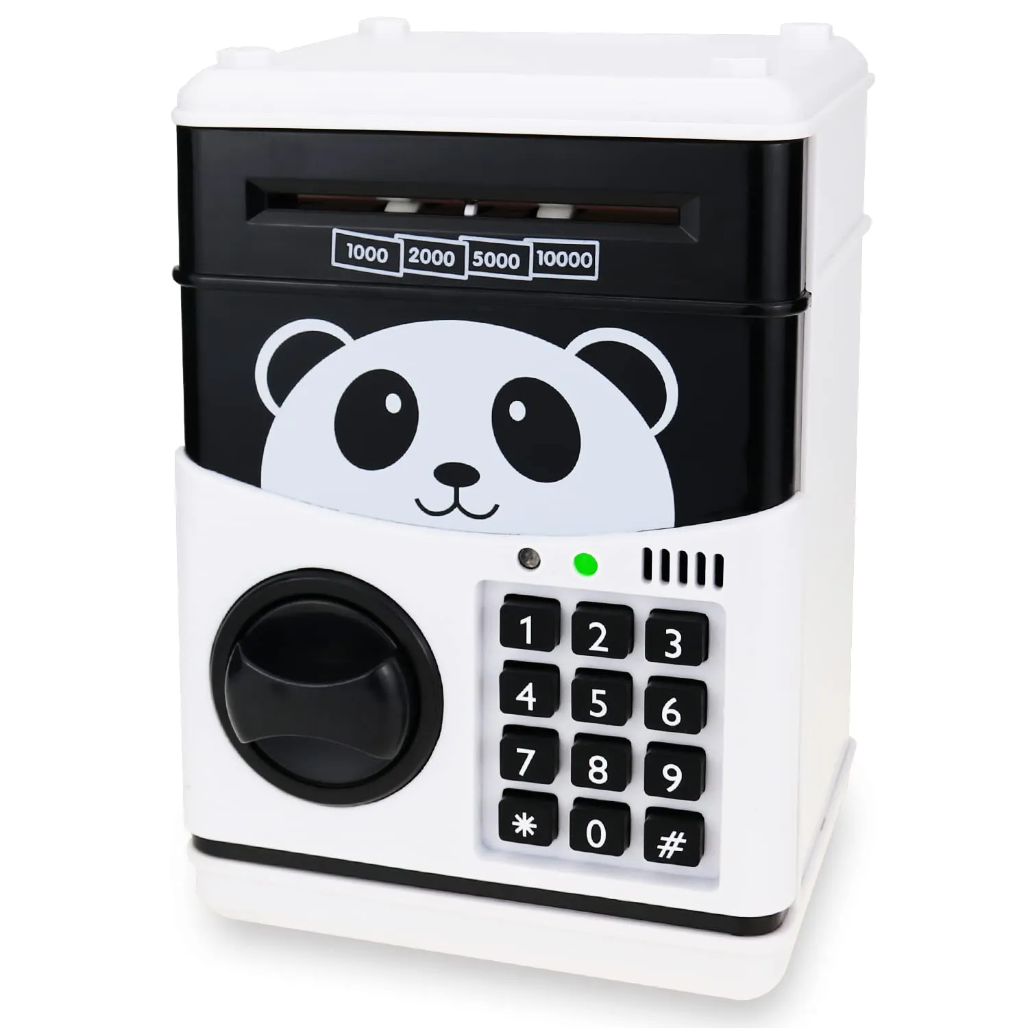 Kids Electronic Password Safe Mini ATM Piggy Bank Toy for 3-14 Year Old Boys and Girls