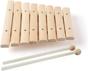 Kids Wooden Xylophone, Easy to Play Music Instrument, Small