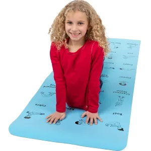 Kids Yoga Mat: Safe, Non-Slip, 24 Poses, Soft | Really Good Stuff