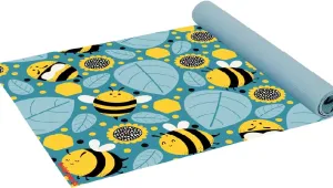 Kids Yoga Mat - Yoga Mat for Kids, Yoga Mats for Home Workout, Travel Yoga Mat, Yoga Mat Non Slip, 60” x 24”, 3mm Free of Toxic Phthalates