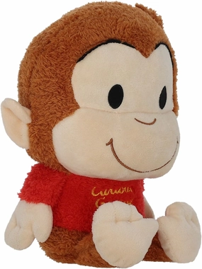 KIDS PREFERRED Curious George Cuteeze Stuffed Animal Plush Toy Monkey – Cute Cuddle Plushie Gift for Baby and Toddler Boys and Girls – 12 Inches