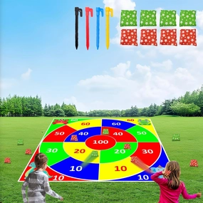 Kids Safe Throwing Game - Indoor & Outdoor Fun for Kids 3  and Adults, Perfect for Boys and Girls Gifts