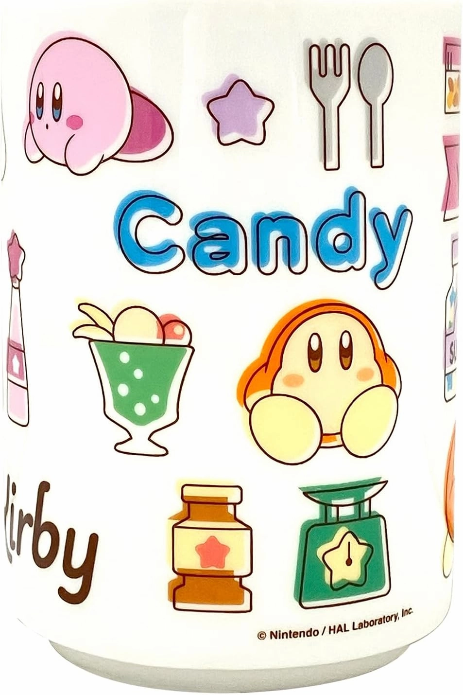 Kirby Japanese Tea Cup (Cooking) – 10.48oz Ceramic, Cute Character Design, Collectible Drinkware