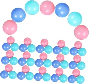 Kisangel 100Pcs Ocean Balls for Pits Amusement Park Balls Tents and Trampoline Rooms for Learning and Playtime Activities