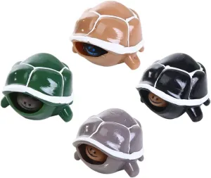 Kisangel Turtle 4pcs Turtle Turtle Soft Stress Balls Turtle Pop Out Head Plastic Toy Turtle Figure for Men, Women, Boys, Girls Squeeze Toys