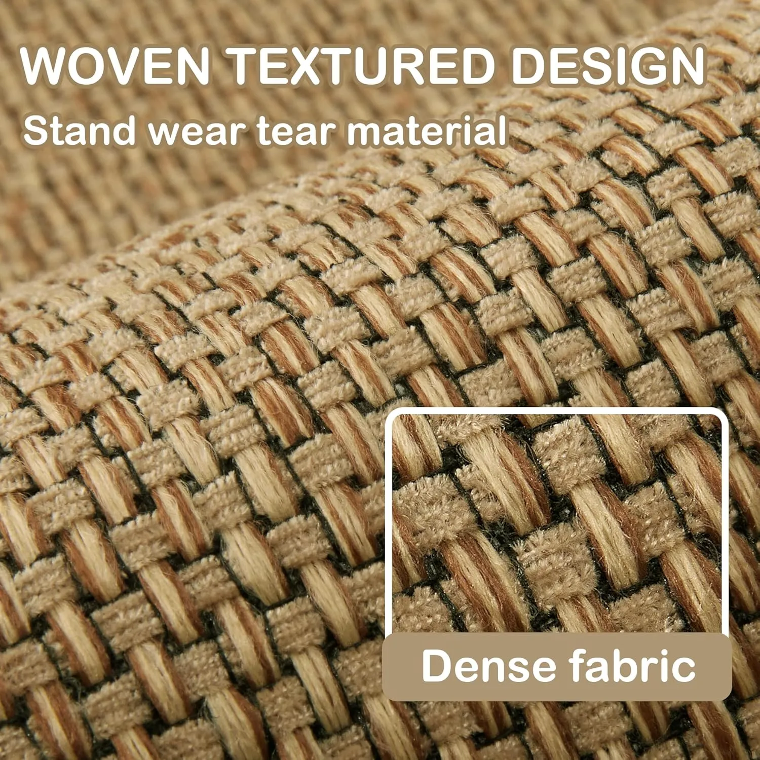 Kitchen Mats 2PCS Cushioned Anti-Fatigue Kitchen Mats for Floor Non Slip Kitchen Rugs Absorbent Memory Foam Comfort Standing Mat for Front of Sink, Office, Laundry(Beige, 17.3"x28" 17.3"x47")