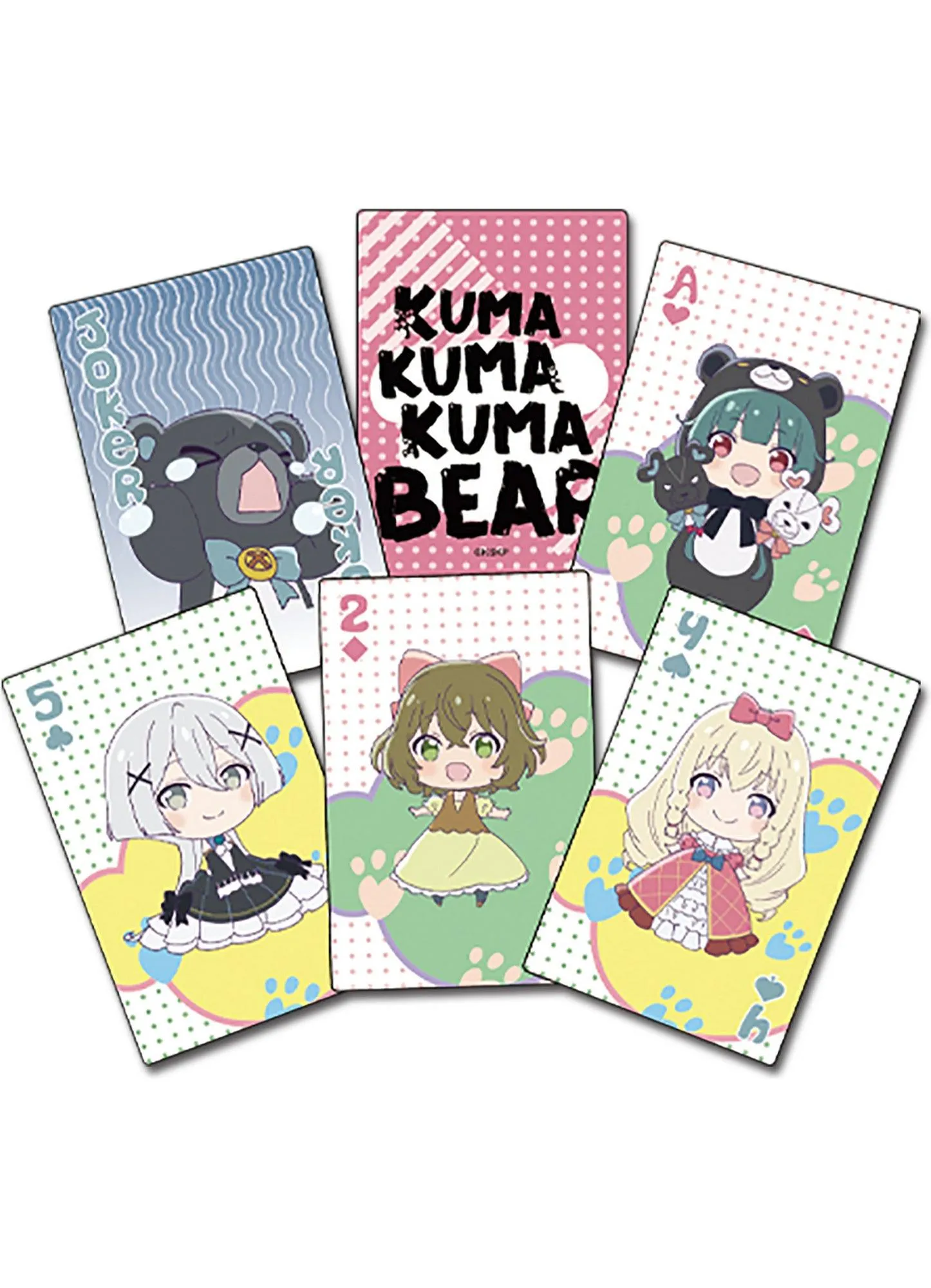 Kuma Kuma Kuma Bear - SD Group Playing Cards