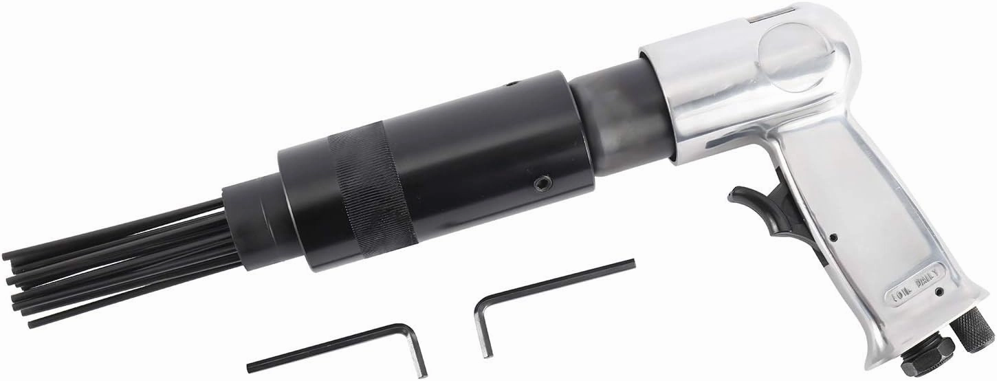 KUNTEC Air Needle Scaler Rust Weld Slag Removal Tool