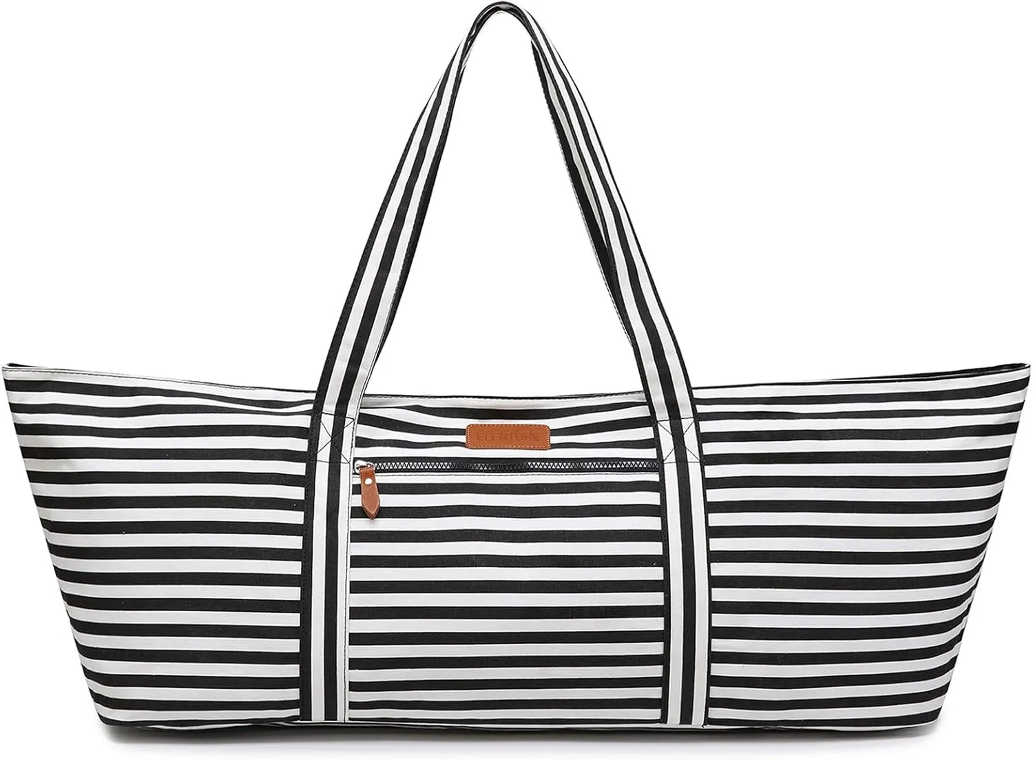 Large Yoga Mat Bag for Women Men, Travel Gym Bag for Pilates Office Beach Workout, Yoga Mat Tote Carrier with Mat Strap for 1/4" 1/2" Thick Exercise Yoga Mat