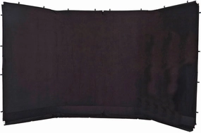 Lastolite LL LB7625 13-Feet Panoramic Background Cover (Black)