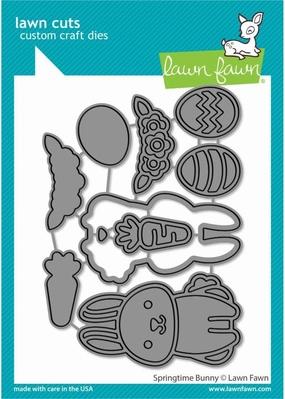 Lawn Fawn LF2806 Springtime Bunny Dies