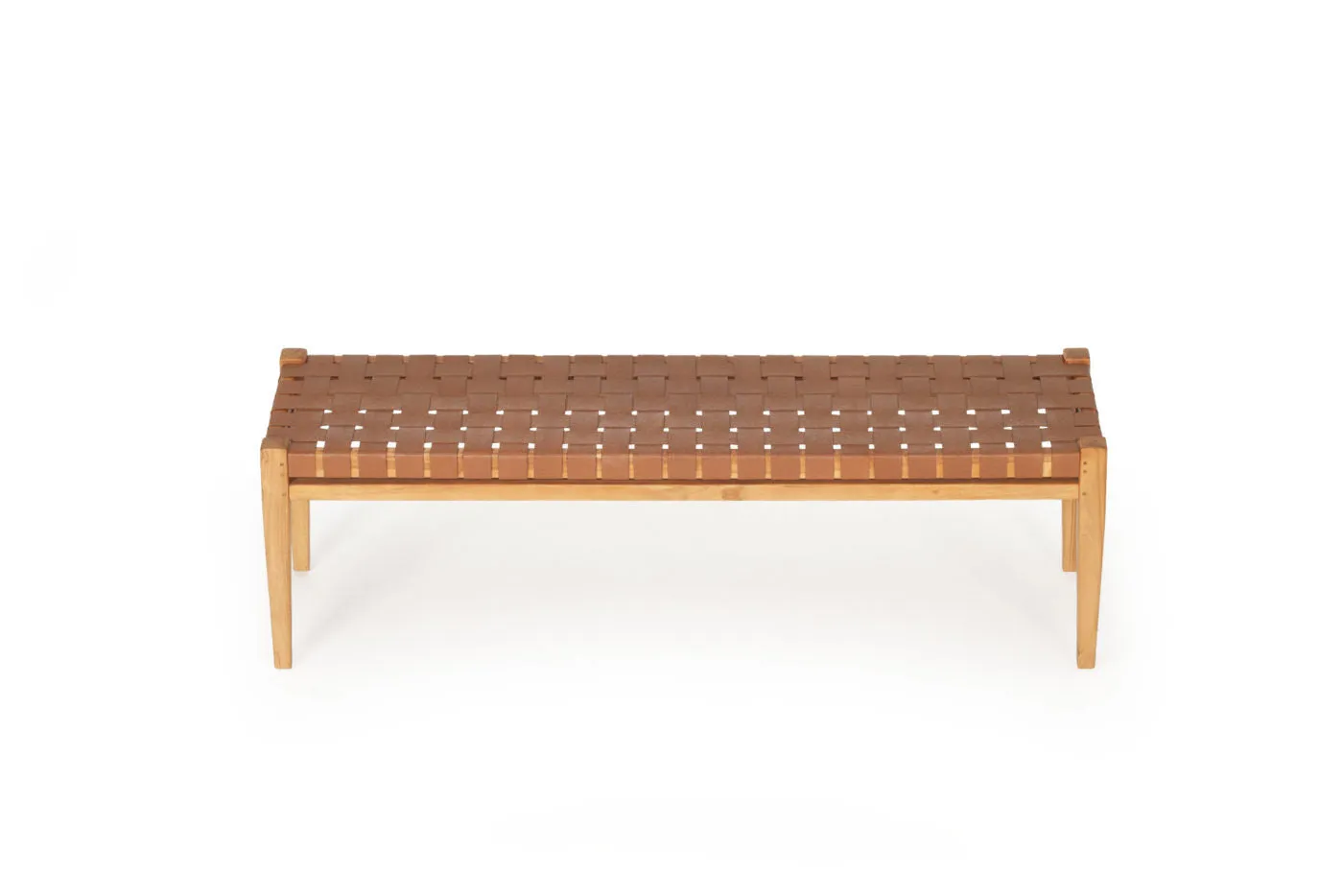 Leather Strap Bench