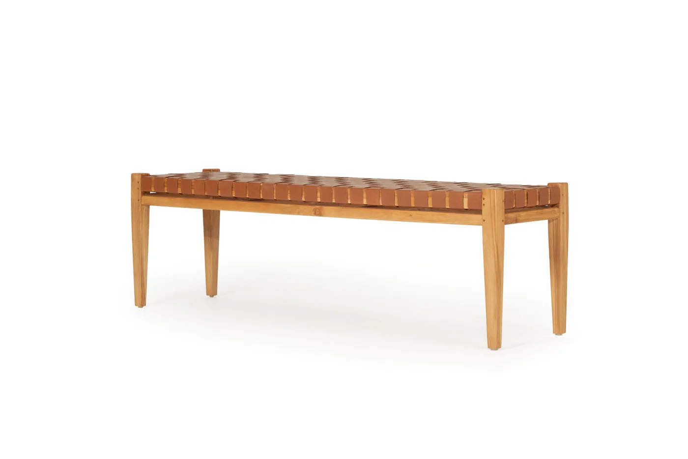 Leather Strap Bench