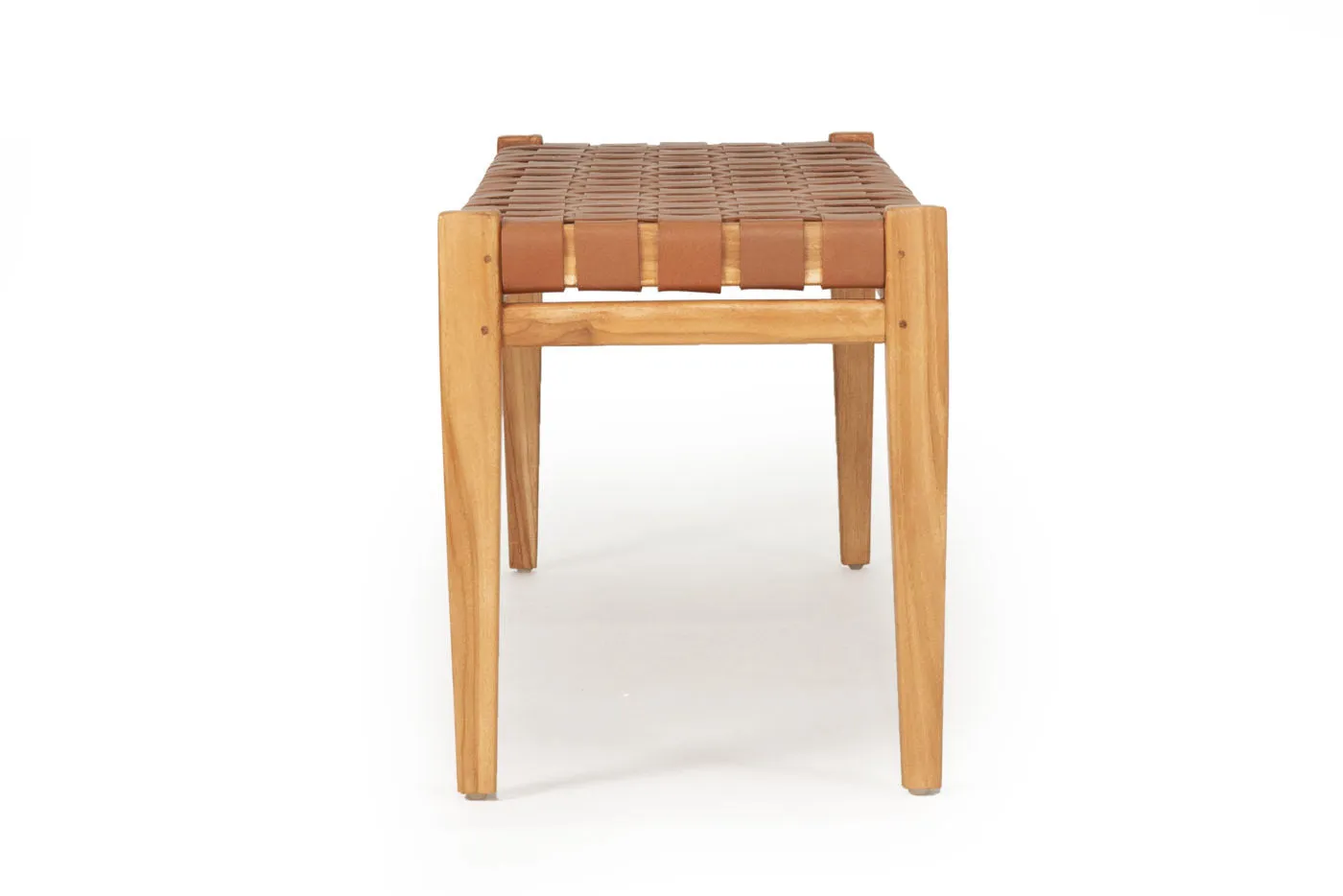 Leather Strap Bench