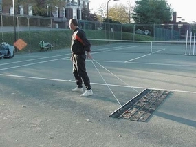 Lee Bocce/Tennis Court Aussie Clean Sweep (4' Wide)