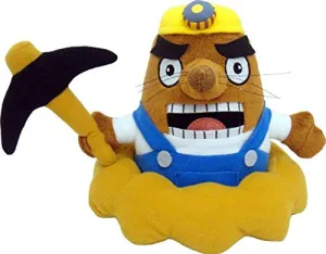 Little Buddy USA Animal Crossing New Leaf Mr. Resetti 7" Plush
