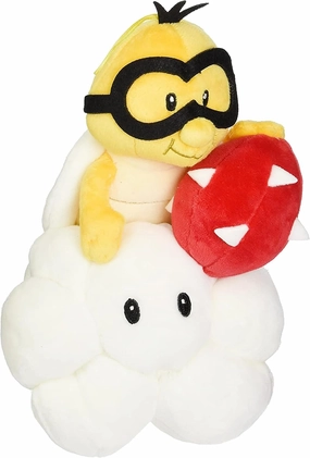 Little Buddy Super Mario All Star Collection 1448 Lakitu/Jugemu Stuffed Plush, Multicolor, 9 inches