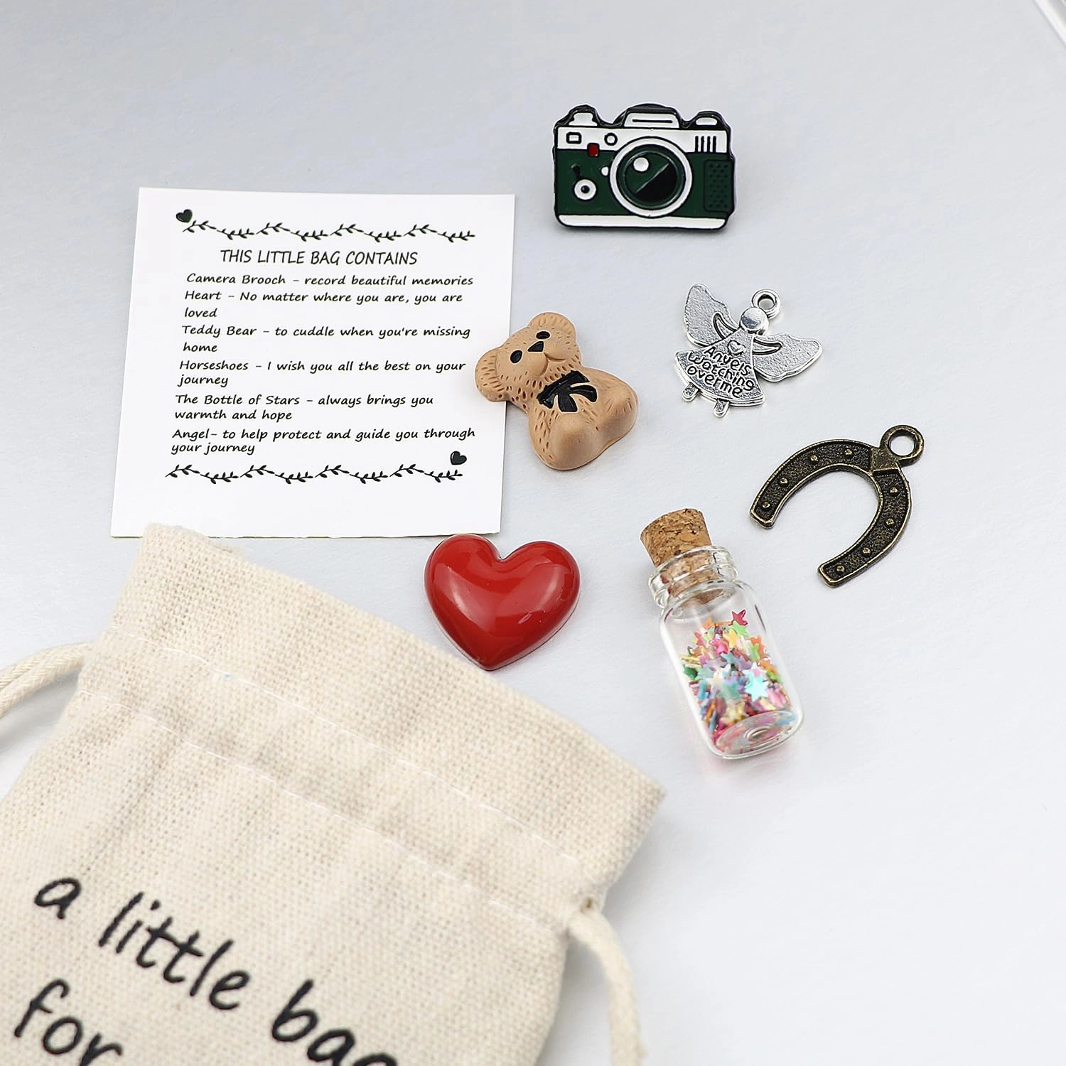 LUOKIFUR Adventurous Little Bag Souvenir Gift for Those Who Love Travel and Adventure Inspirational Gift (Adventures)