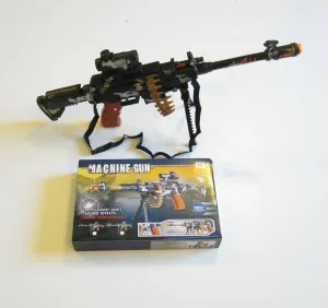 Machine Gun high Toy Set with Flash Light & Sound Effects