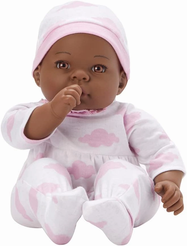 Madame Alexander 16-Inch Lee Middleton Newborn Baby Doll, Pink Cloud, Dark Skin Tone