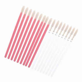 Makeup Tool Kit 200pcs Disposable Lip Brush Eye Shadow Brush Soft Bristles for Even Lip Gloss Lipstick Application