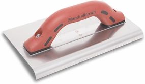 MARSHALLTOWN Big I Concrete Edger, 10x6 Inch Stainless Steel Blade, Made In The USA, 132SSD