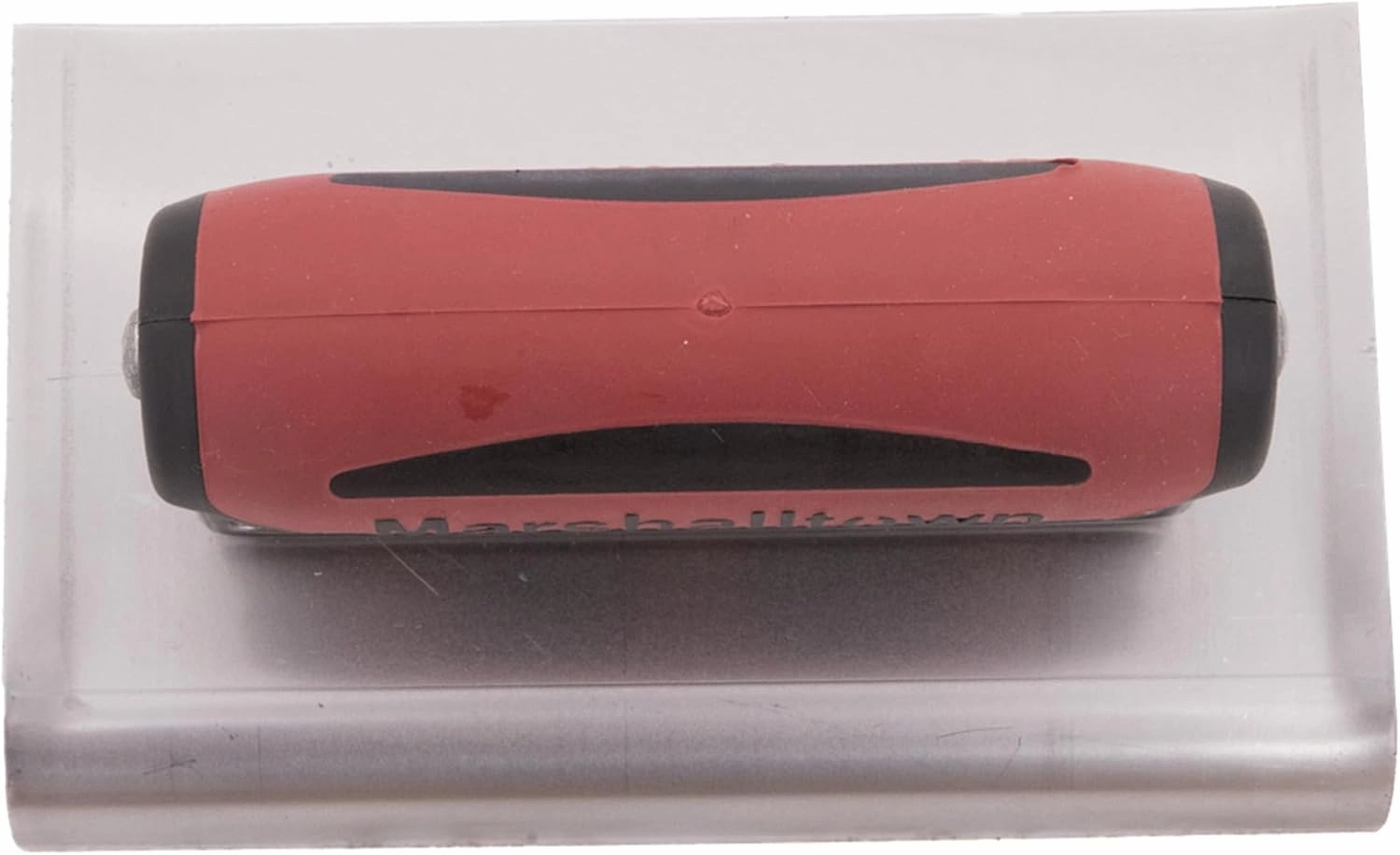 MARSHALLTOWN Curved Concrete Edger, 6 x 4 High Carbon Steel Blade, 5/8 Lip x 1/2 Radius, Made in the USA, 138D