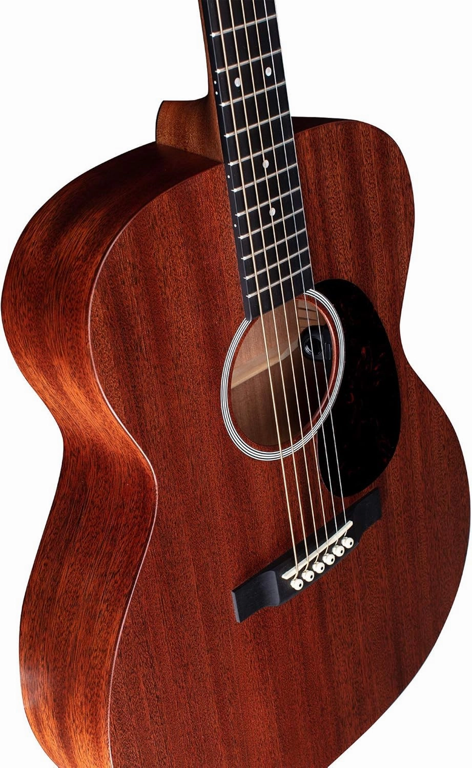 Martin Guitar Road Series 000-10E Acoustic-Electric Guitar with Gig Bag, Sapele Wood Construction, 000-14 Fret and Performing Artist Neck Shape with High-Performance Taper Cherry