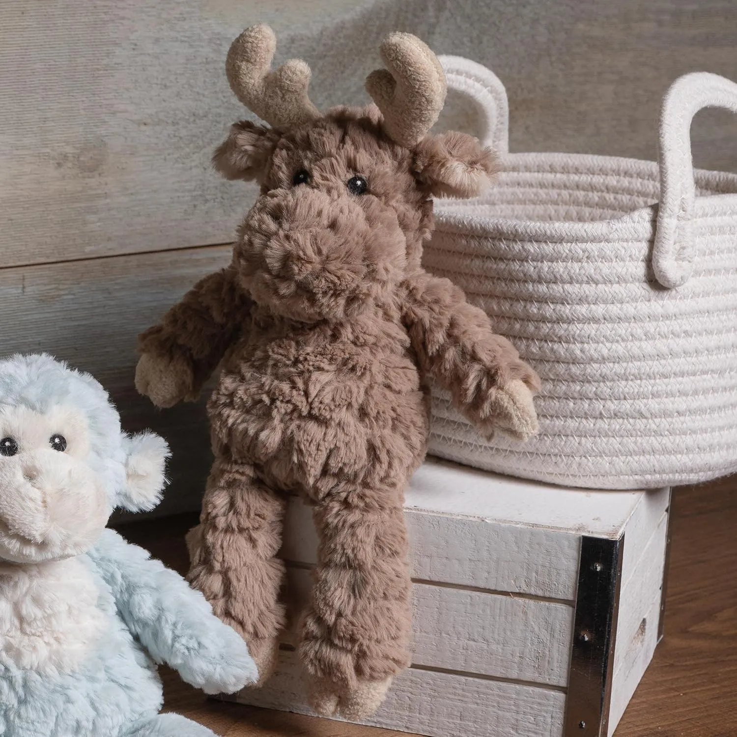 Mary Meyer Putty Nursery Stuffed Animal Soft Toy, 11-Inches, Moose
