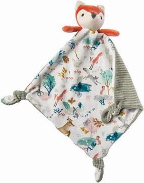 Mary Meyer Little Knottie Lovey Security Blanket, 10 x 10-Inches, Fox