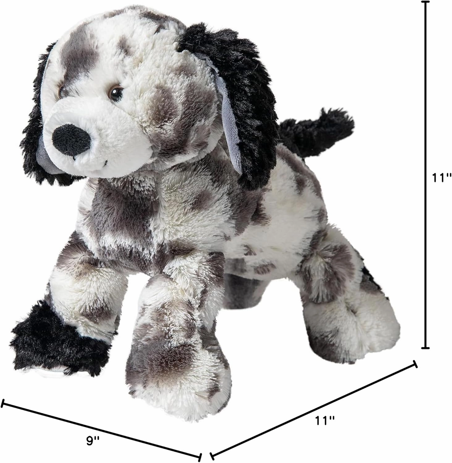 Mary Meyer Stuffed Animal FabFuzz Soft Toy, 11-Inches, Pablo Puppy