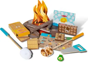 Melissa & Doug Let's Explore Campfire S'Mores Play Set Play Campfire Sets For Kids Ages 3 