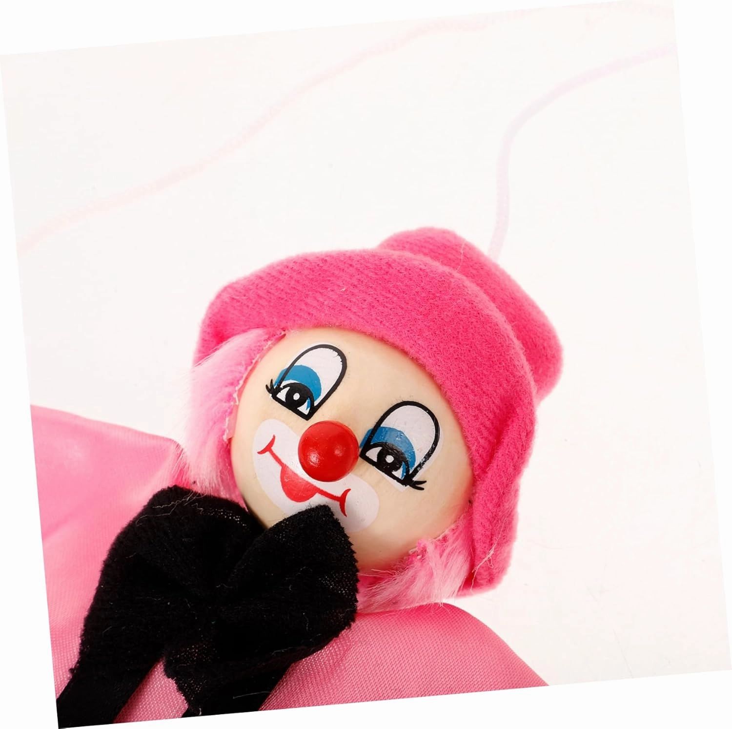 MERRYHAPY 2pcs Wooden Marionette Puppet Show Toys for Boys and Girls Hand Puppet String Marionette Random Style