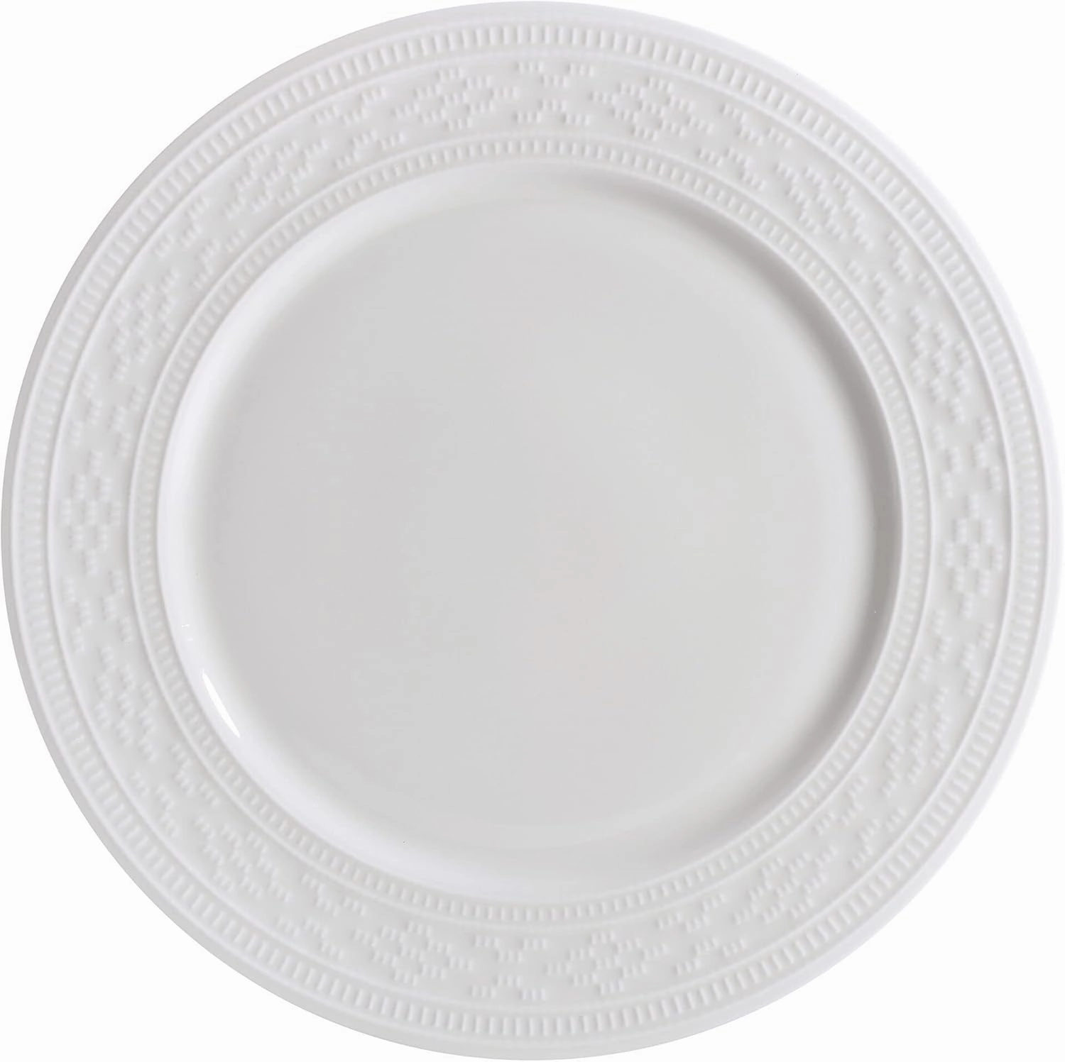 Mikasa Haven Bone China Lightweight Chip Resistant 12 Piece Dinnerware Set, Service for 4 White