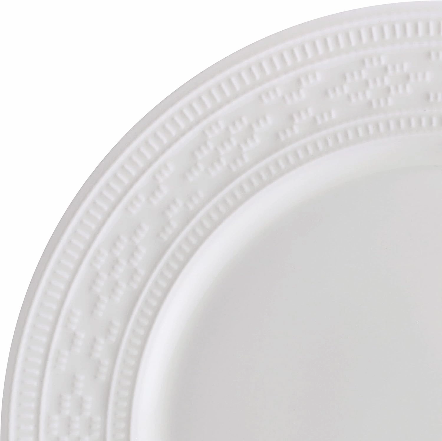 Mikasa Haven Bone China Lightweight Chip Resistant 12 Piece Dinnerware Set, Service for 4 White