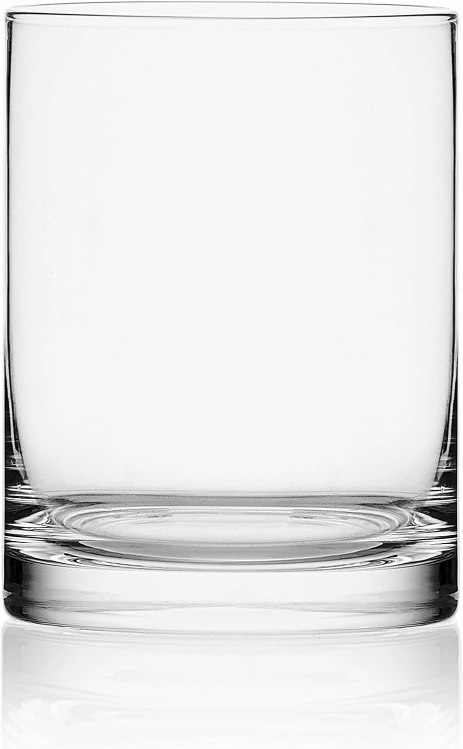 Mikasa Lana Whiskey Rocks Double Old Fashion Glasses, Set of 4, 17 Ounce, Clear