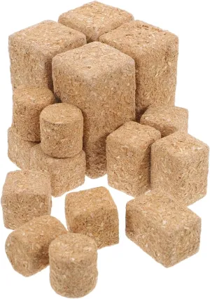 Milisten 4 Sets Miniature Hay Bales Realistic Faux Hay Bales for Dollhouse Fairy Garden and Craft Projects Detailed Decoration for Creative Scenes for Miniature Layouts