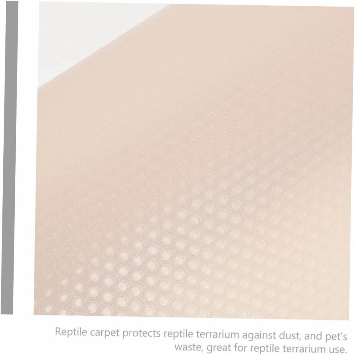 Milisten Bearded Dragon Bedding 45x150cm Reptile Carpet Snake Terrarium Liner Eva Material Non-Slip Gecko Tank m