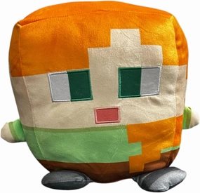 Minecraft Cuutopia Alex Plush Toy, Orange and Green, 10 inches