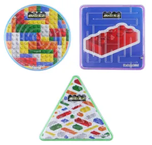 Mini Bricks Themed Mazes
