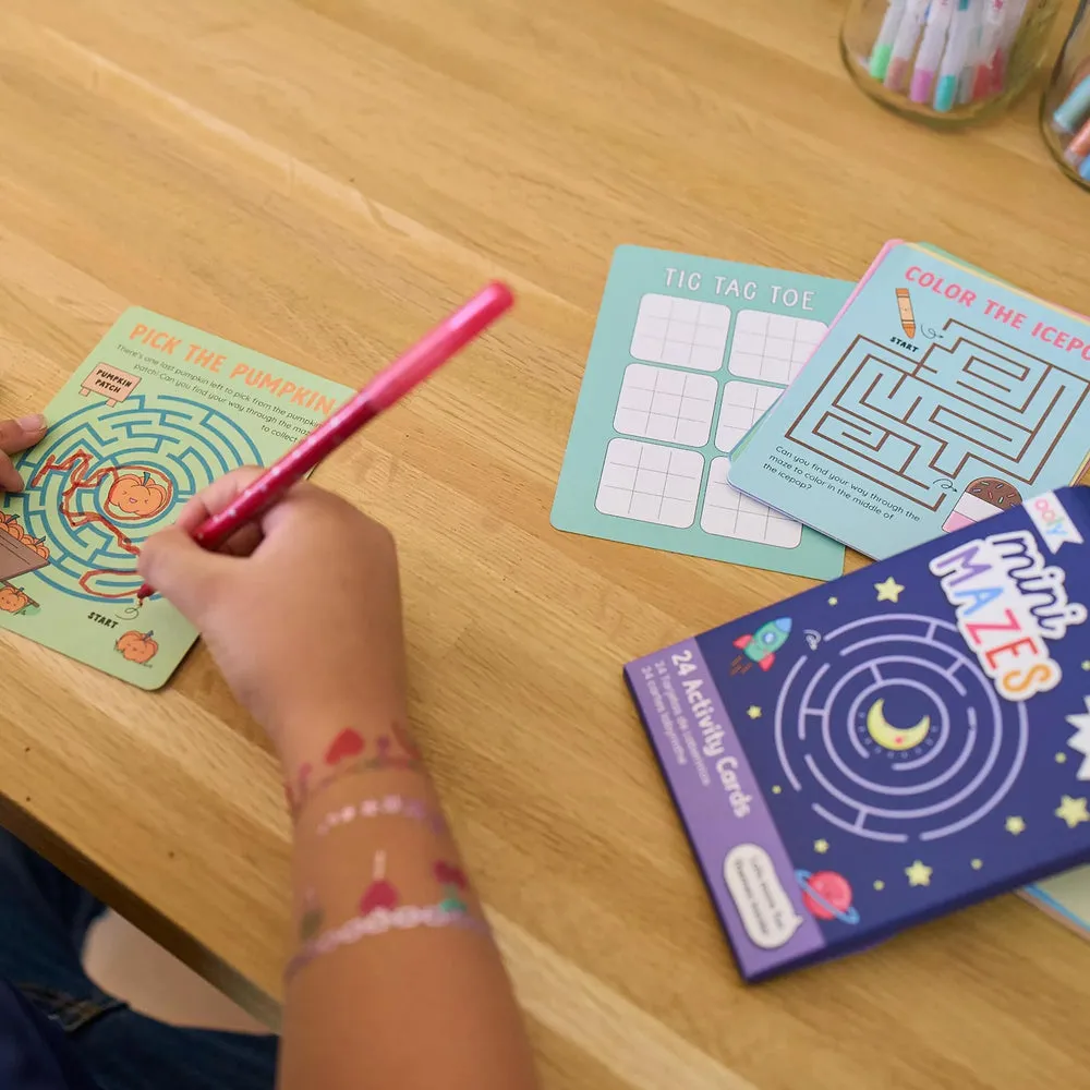 Mini Mazes Activity Card Set
