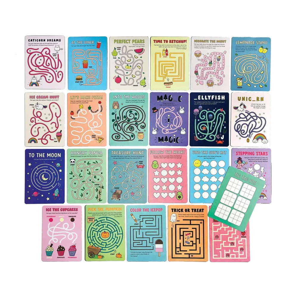 Mini Mazes Activity Card Set