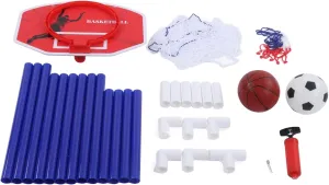 Mini Soccer Proceedal Set, 2 in 1 Indoor Game for Kids, Parent-Child Sports Set, Kids's Football and Basketball Door