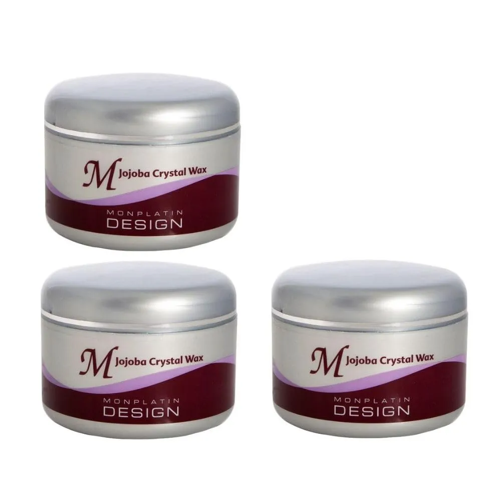 Mon Platin Crystal Wax Jojoba Set of 3 8.5OZ (250ML)