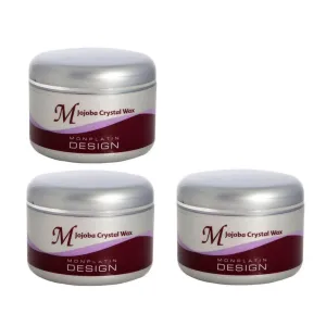 Mon Platin Crystal Wax Jojoba Set of 3 8.5OZ (250ML)