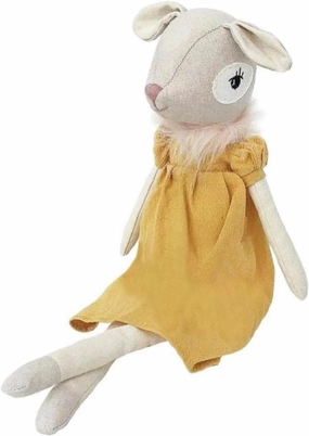 MON AMI Bambi Deer Stuffed Animal Doll - 17", Deer Plush Toy for Kids of All Ages, Use as Toy or Room Décor