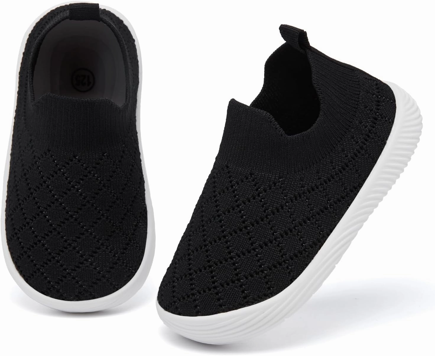 MORENDL Baby Shoes Toddler Walking Sock Shoes Non-Slip Breathable Boys & Girls Sneakers Infant Tennis Shoes