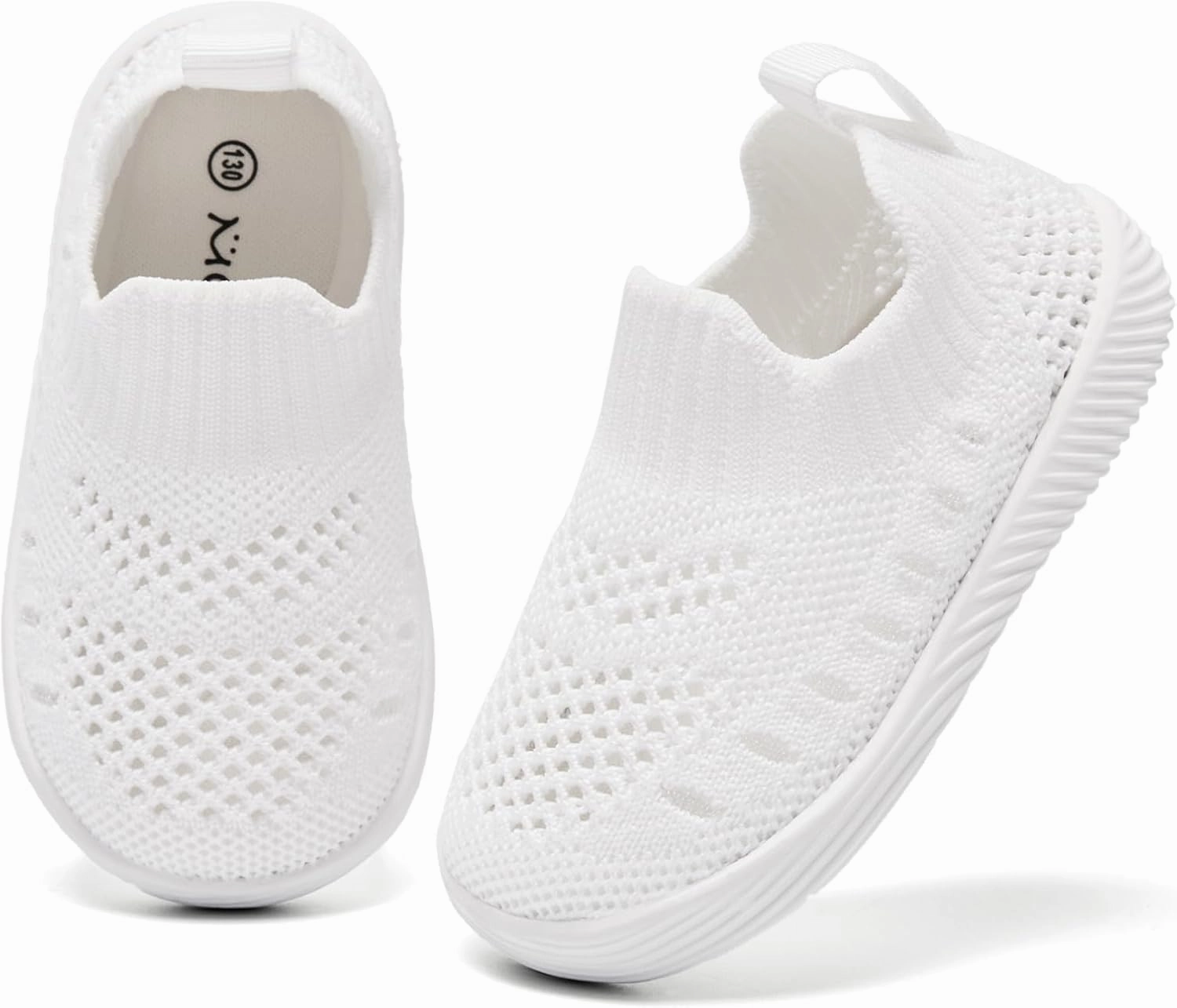 MORENDL Baby Shoes Toddler Walking Sock Shoes Non-Slip Breathable Boys & Girls Sneakers Infant Tennis Shoes