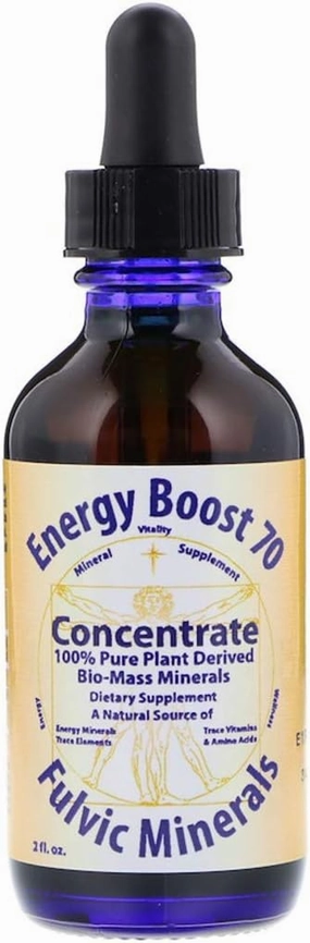 Morningstar Minerals Energy Boost 70 Concentrate Fulvic Minerals 2 Fl Oz